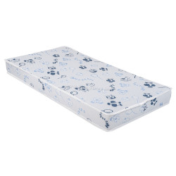 Saltea pentru copii Kikka Boo Memory Comfort Horses Blue 120x60 (12cm)