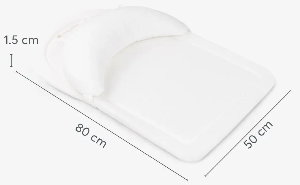 Детский матрас KikkaBoo Airknit Memory Foam Tummy-Time 80x50 (1.5cm)