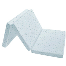 Saltea pentru copii pliabila Kikka Boo Dots Blue 120x60 (5cm)