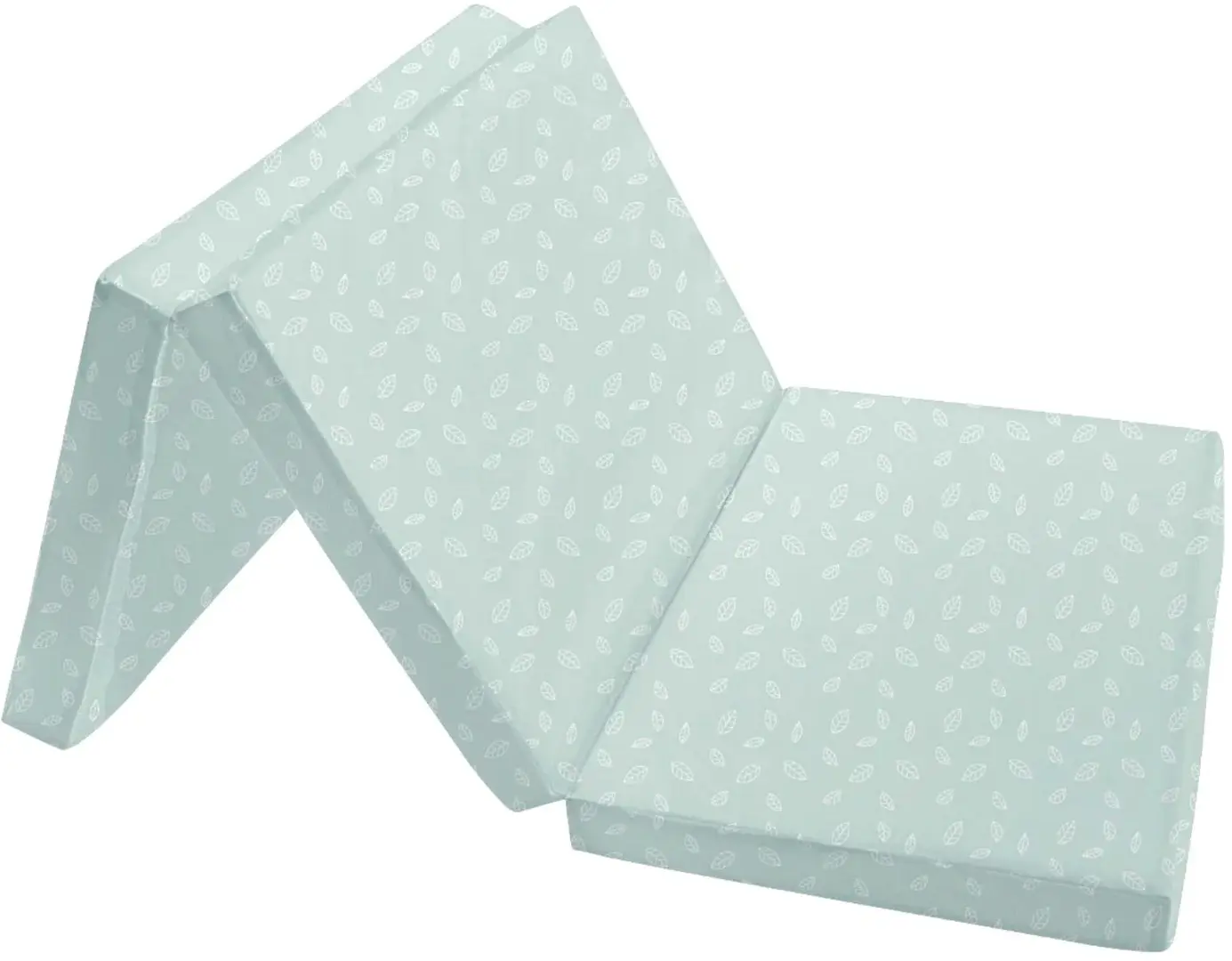 Saltea pentru copii pliabila Kikka Boo Leaves Mint 120x60 (5cm)