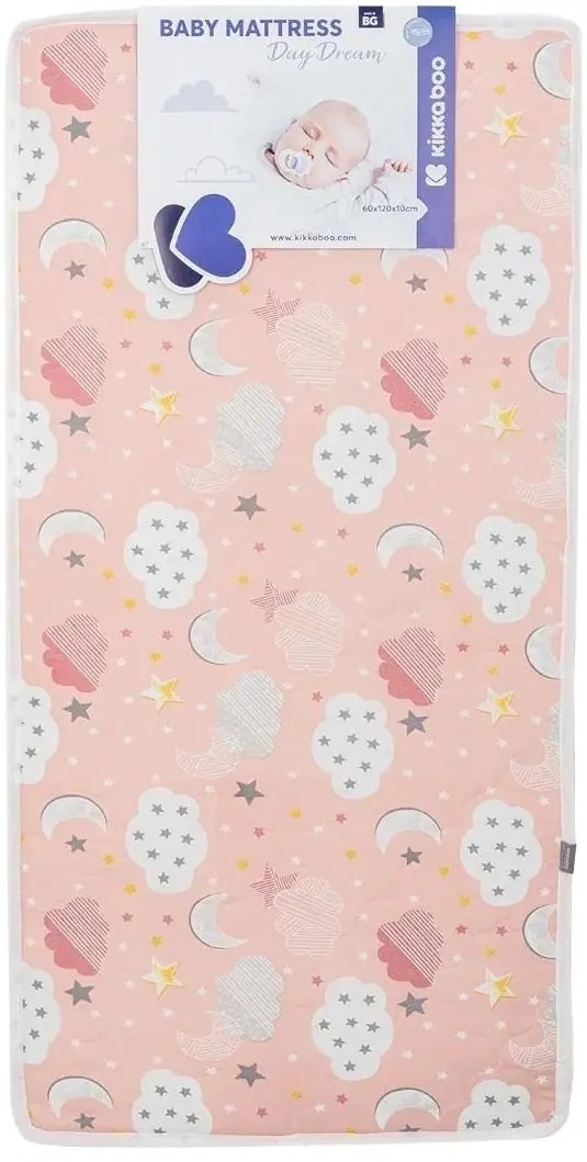 Матрас детский Kikka Boo Day Dream Clouds Peach 60x120 (10 см)