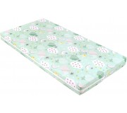 Saltea pentru copii Kikka Boo Fantasia Plus 60x120 cm (Clouds Mint)