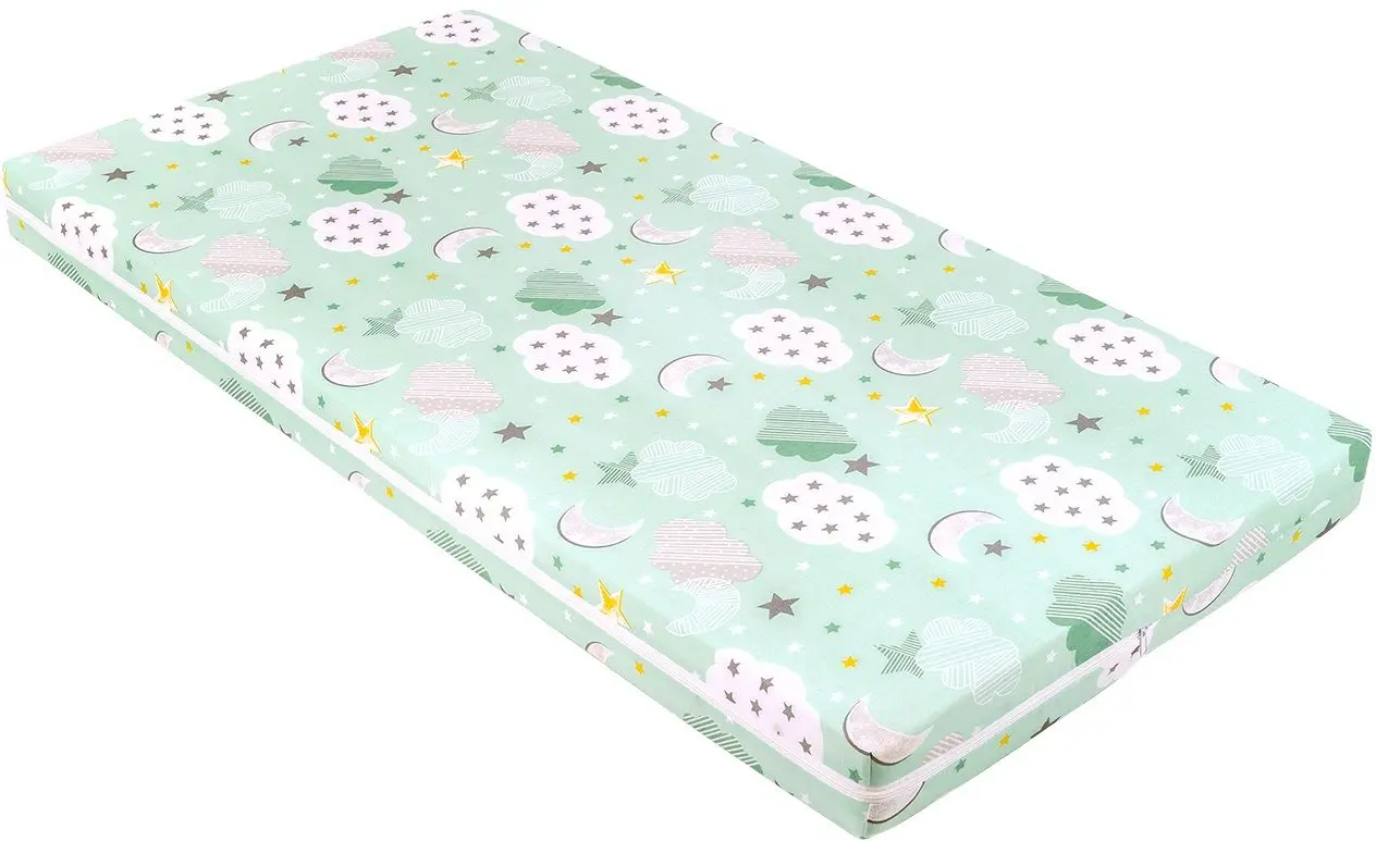 Матрас детский Kikka Boo Fantasia Plus 60x120 cm (Clouds Mint)