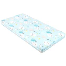 Saltea pentru copii Kikka Boo Fantasia Plus Clouds Blue 60x120 (6 cm)