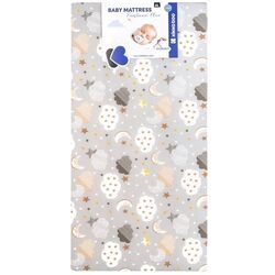 Saltea pentru copii Kikka Boo Fantasia Plus Clouds Grey 60x120 (8 cm) Thumb