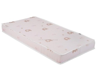 Saltea pentru copii Kikka Boo Memory Comfor Elephants Pink 60x120 (12 cm)