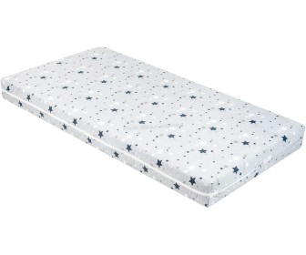 Saltea pentru copii Kikka Boo Siesta Stars Grey 60x120 (10 cm)