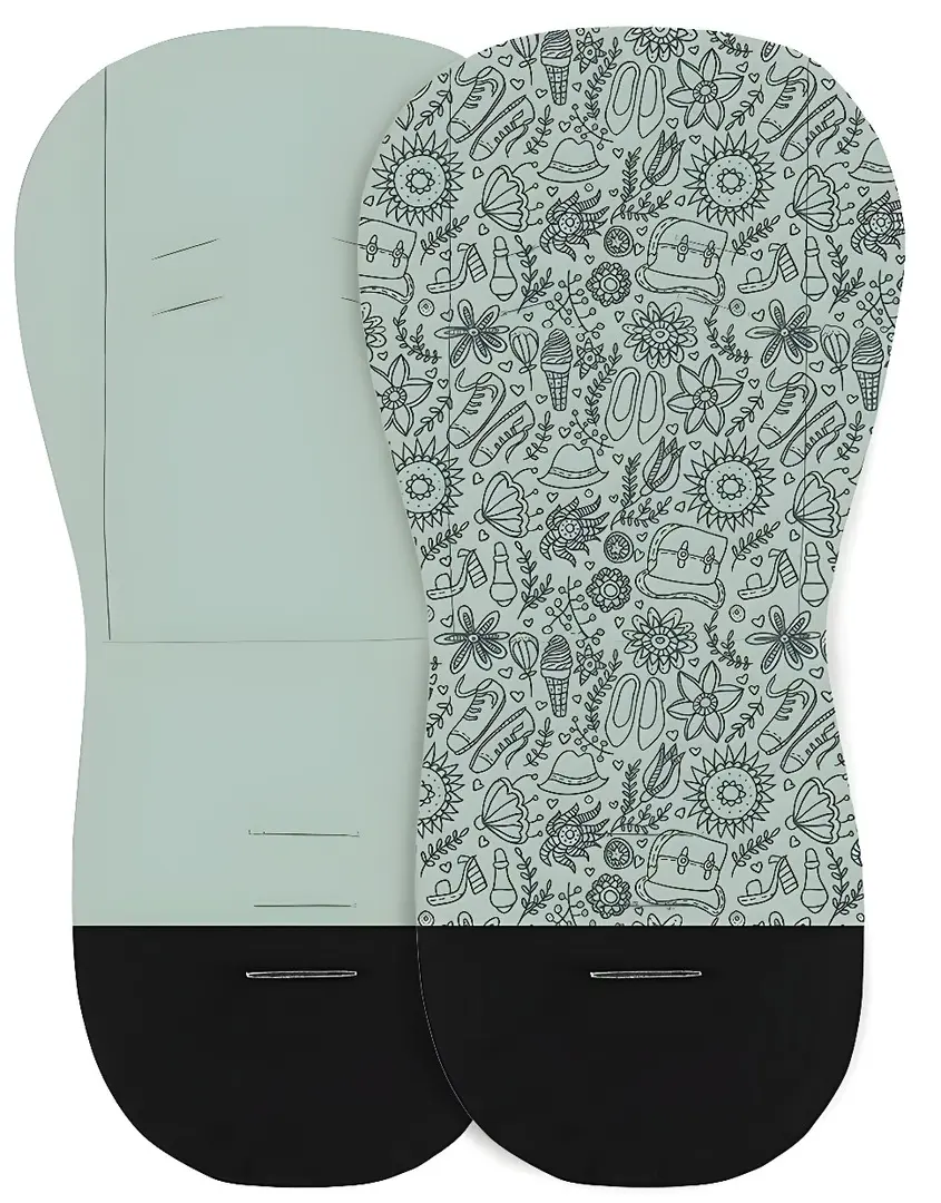 Saltea pentru carucior Petite&Mars Foamy Green Hipster (Green)