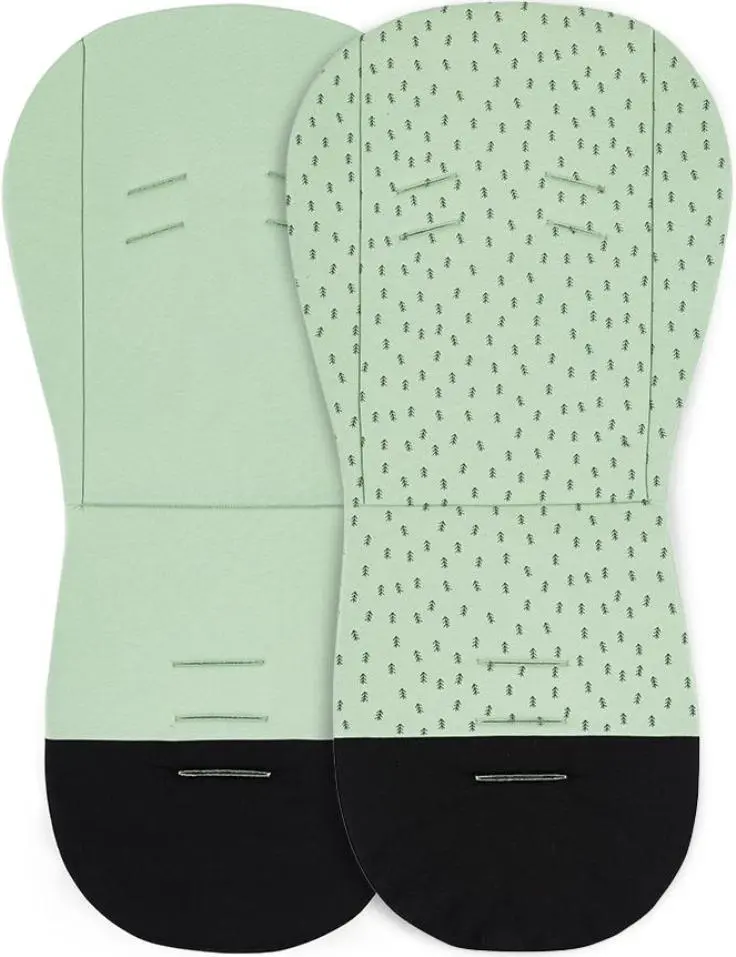 Saltea pentru carucior Petite&Mars Foamy Green Trees (Green)