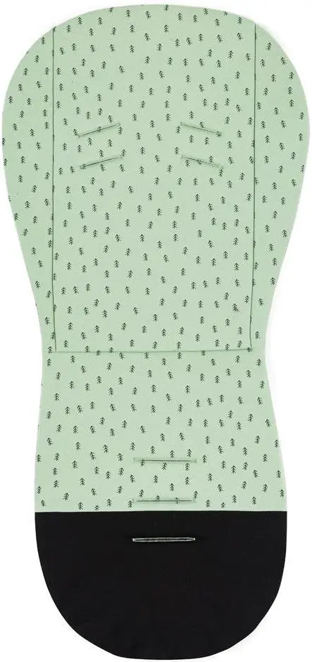 Saltea pentru carucior Petite&Mars Foamy Green Trees (Green)