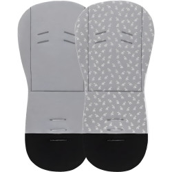 Saltea pentru carucior Petite&Mars Foamy Grey Hills (Grey) Thumb