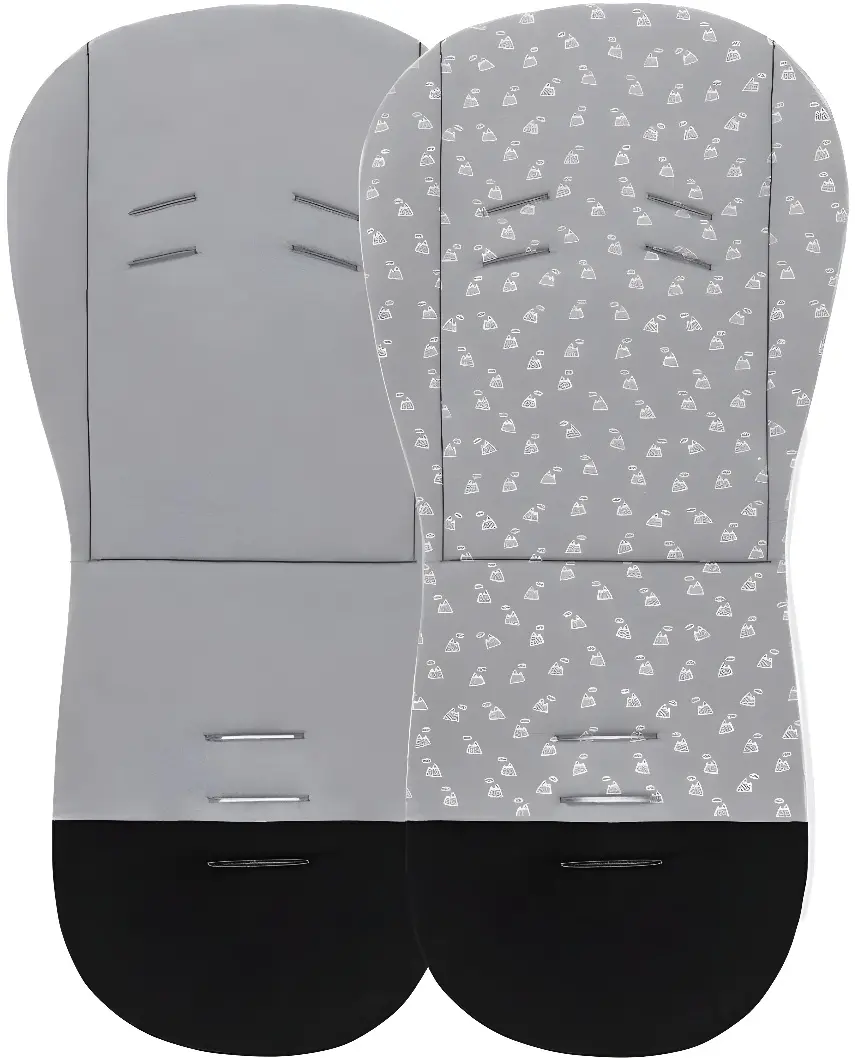 Saltea pentru carucior Petite&Mars Foamy Grey Hills (Grey)