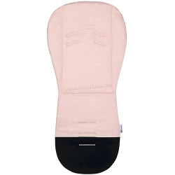 Saltea pentru carucior Petite&Mars Foamy Pink Queen (Pink/Black)
