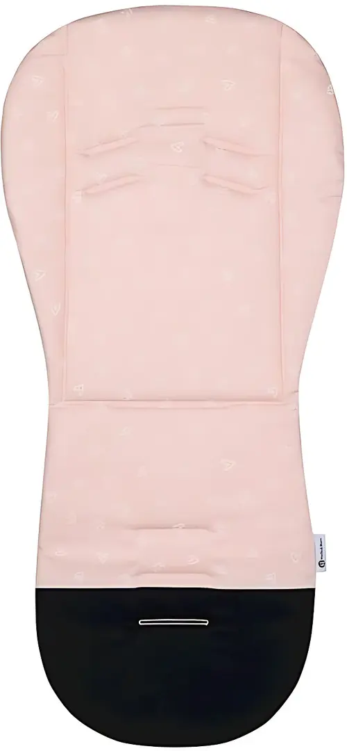 Saltea pentru carucior Petite&Mars Foamy Pink Queen (Pink/Black)