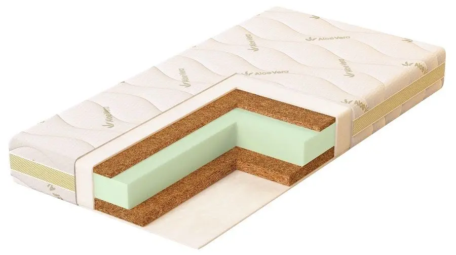 Saltea pentru copii Plitex Aloe Vera Comfort 119х60 (12cm)