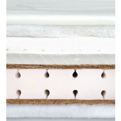 Saltea pentru copii Sensillo Aloe Vera Latex 140x70 (12cm) Thumb