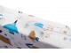 Saltea pentru copii Sensillo Animals Forest 120x60 (White/Blue)