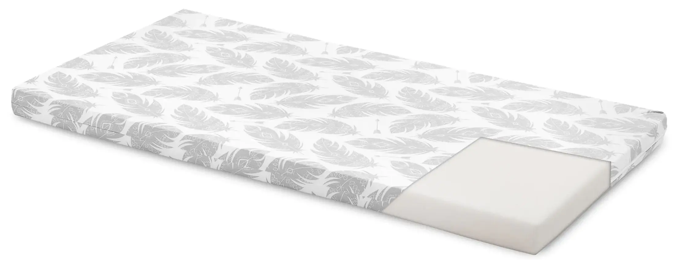 Детский матрас Sensillo Grey Feathers 120x60 (6см) - 2