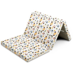 Saltea pentru copii pliabila Sensillo Tourist Birds 120x60 (5cm) Thumb