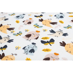 Saltea pentru copii pliabila Sensillo Tourist Birds 120x60 (5cm) Thumb