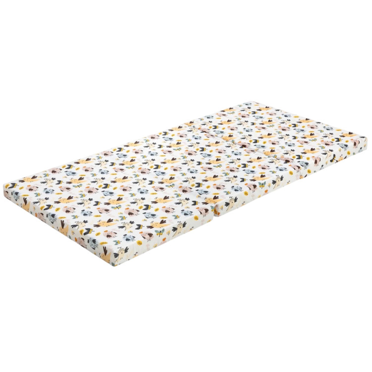 Saltea pentru copii pliabila Sensillo Tourist Birds 120x60 (5cm)