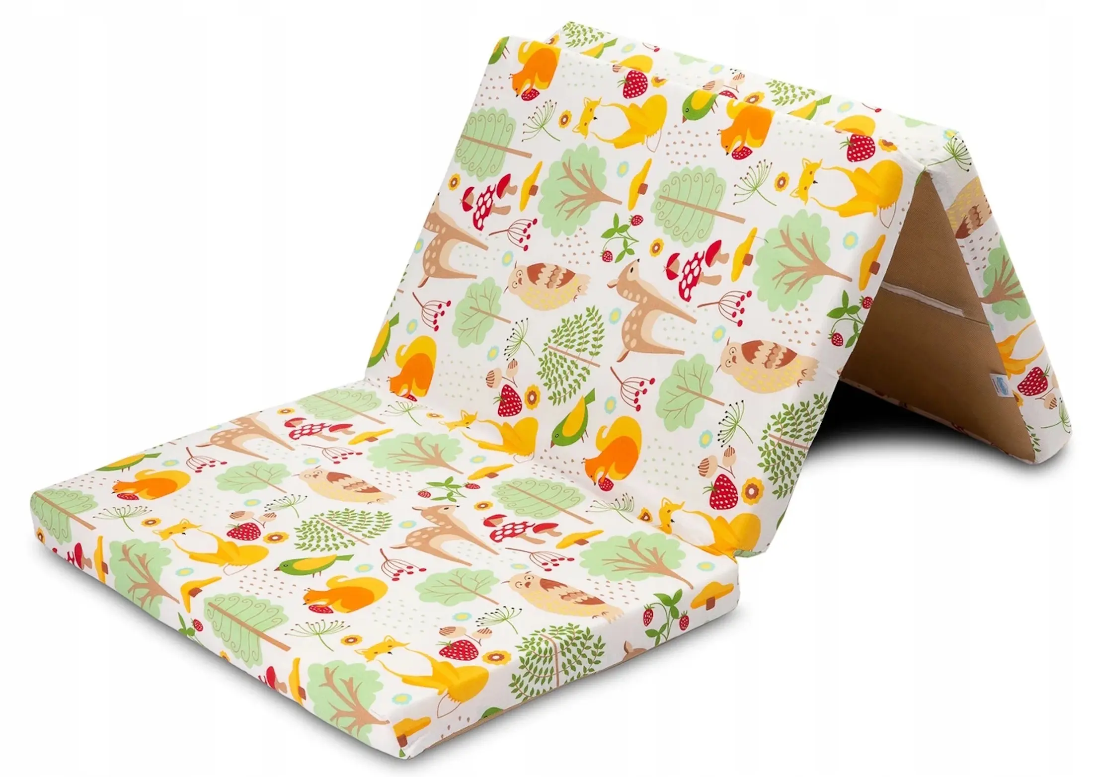 Детский складной матрас Sensillo Tourist Forest 120x60 (5см) - 2
