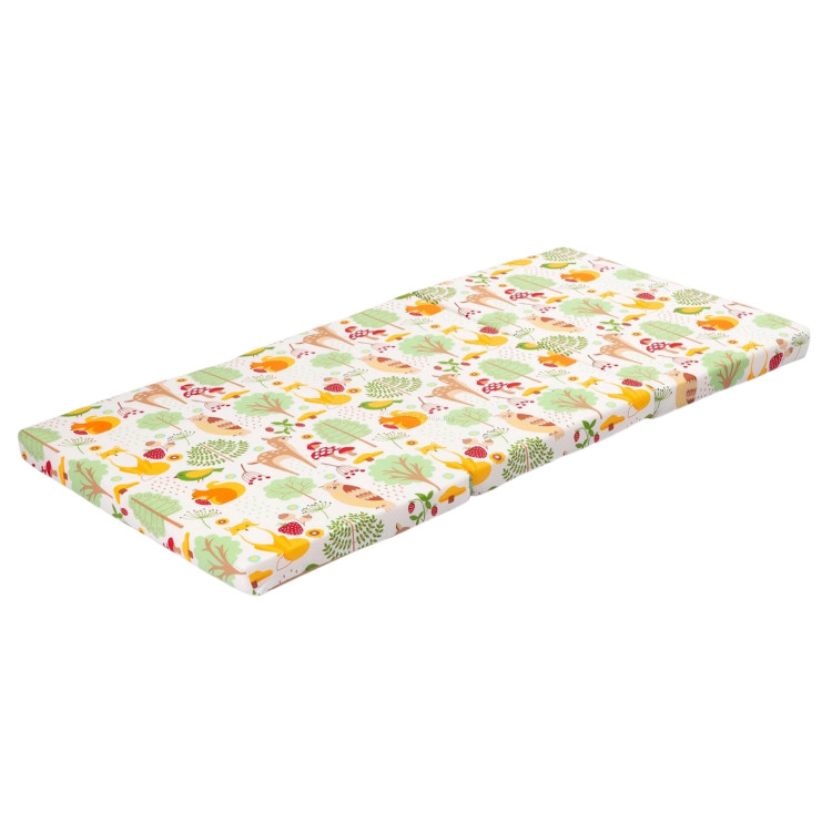Детский складной матрас Sensillo Tourist Forest 120x60 (5см)