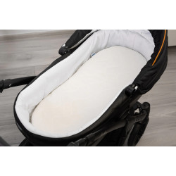 Saltea pentru carucior Sensillo Quilted (White) Thumb