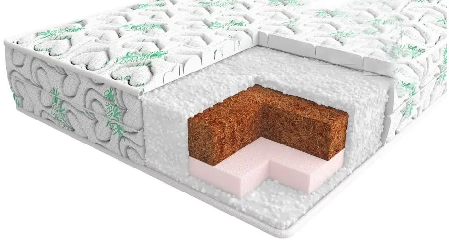 Saltea pentru copii Veres Bamboo Comfort+ 51.8.03 60x120 (10сm)