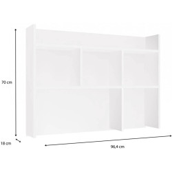 Dulap suprapus TopEshop 100cm (White Matte) Thumb