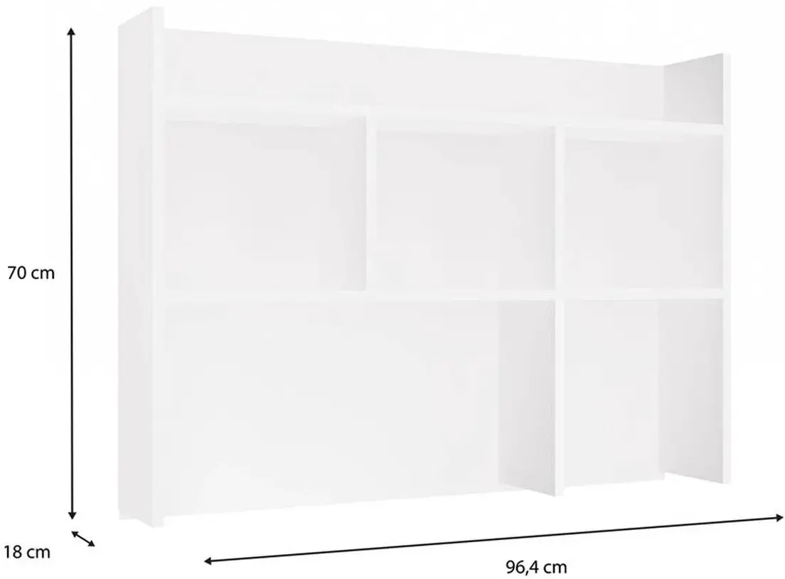 Dulap suprapus TopEshop 100cm (White Matte) - 8