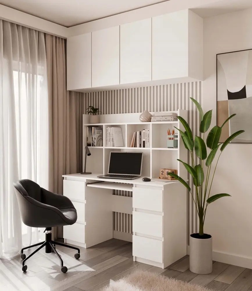 Dulap suprapus TopEshop 130cm (White) - 2