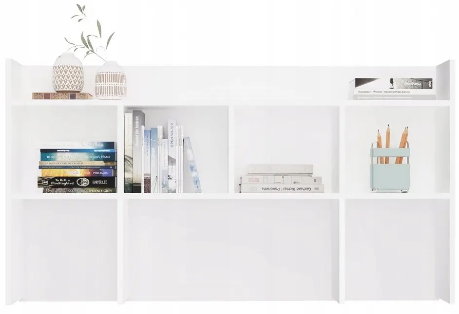 Dulap suprapus TopEshop 130cm (White) - 4