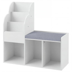 Стеллаж Costway HY10513WH (White) Thumb