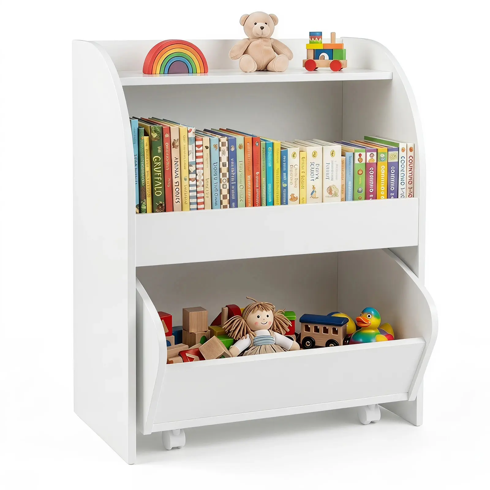 Etajera Costway HY10552WH (White) - 2