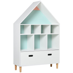 Стеллаж для игрушек Homcom 311-010 (White) Thumb