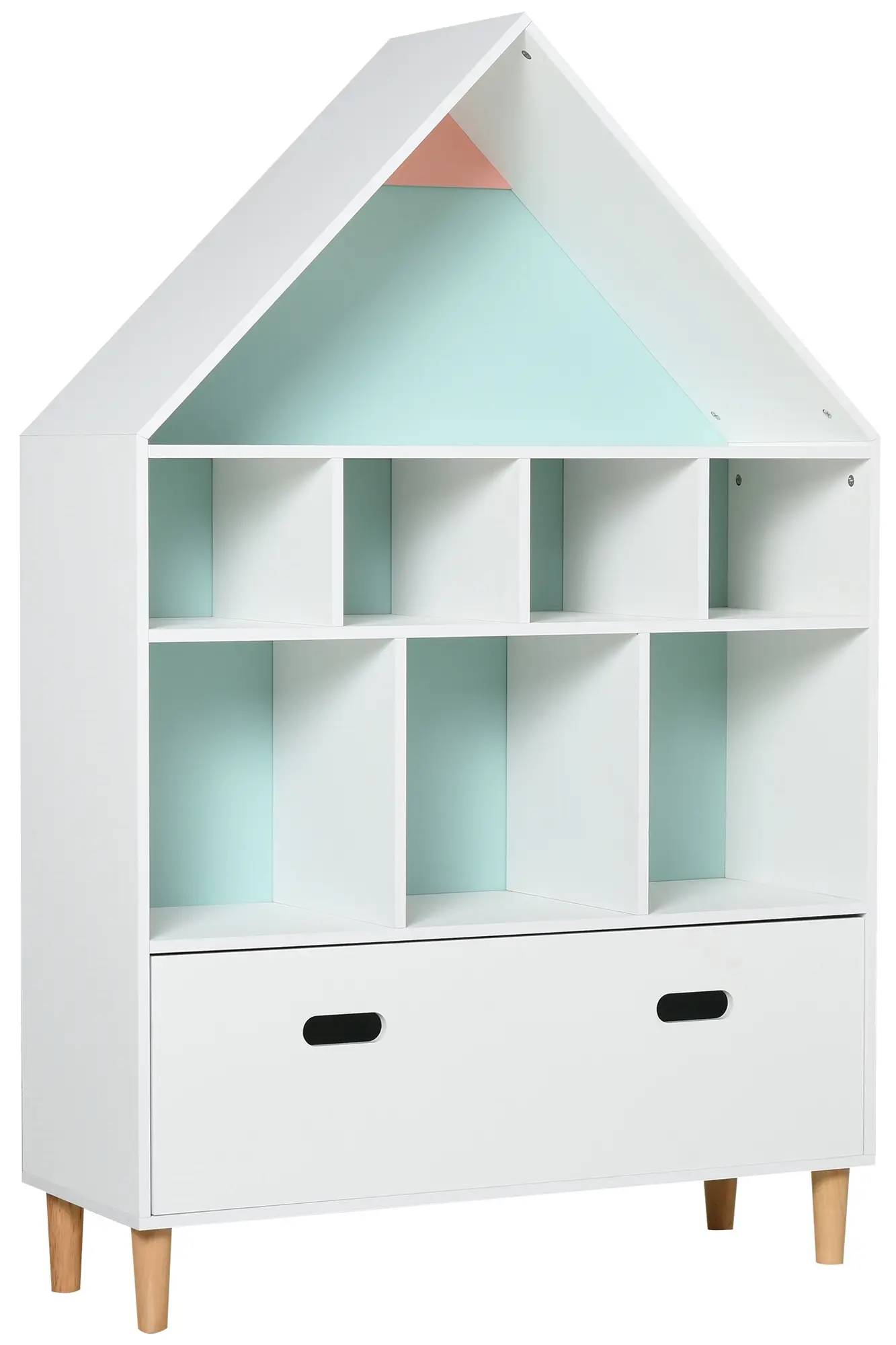 Стеллаж для игрушек Homcom 311-010 (White) - 2
