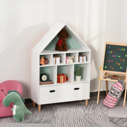 Стеллаж для игрушек Homcom 311-010 (White) Thumb
