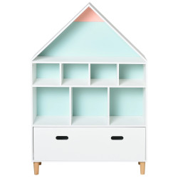 Стеллаж для игрушек Homcom 311-010 (White) Thumb