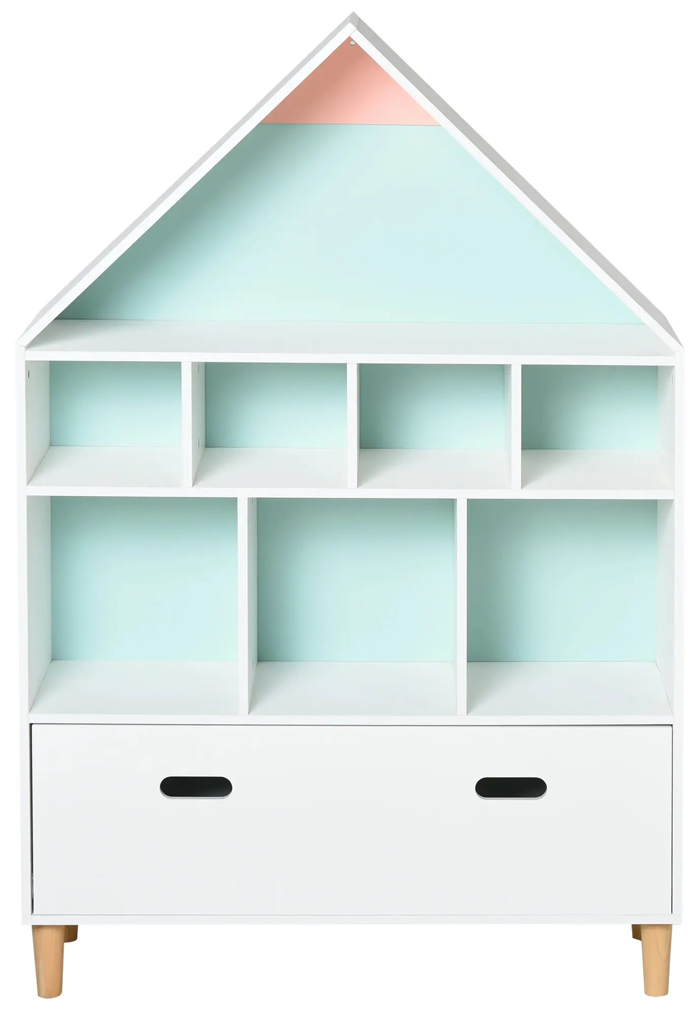 Стеллаж для игрушек Homcom 311-010 (White) - 3