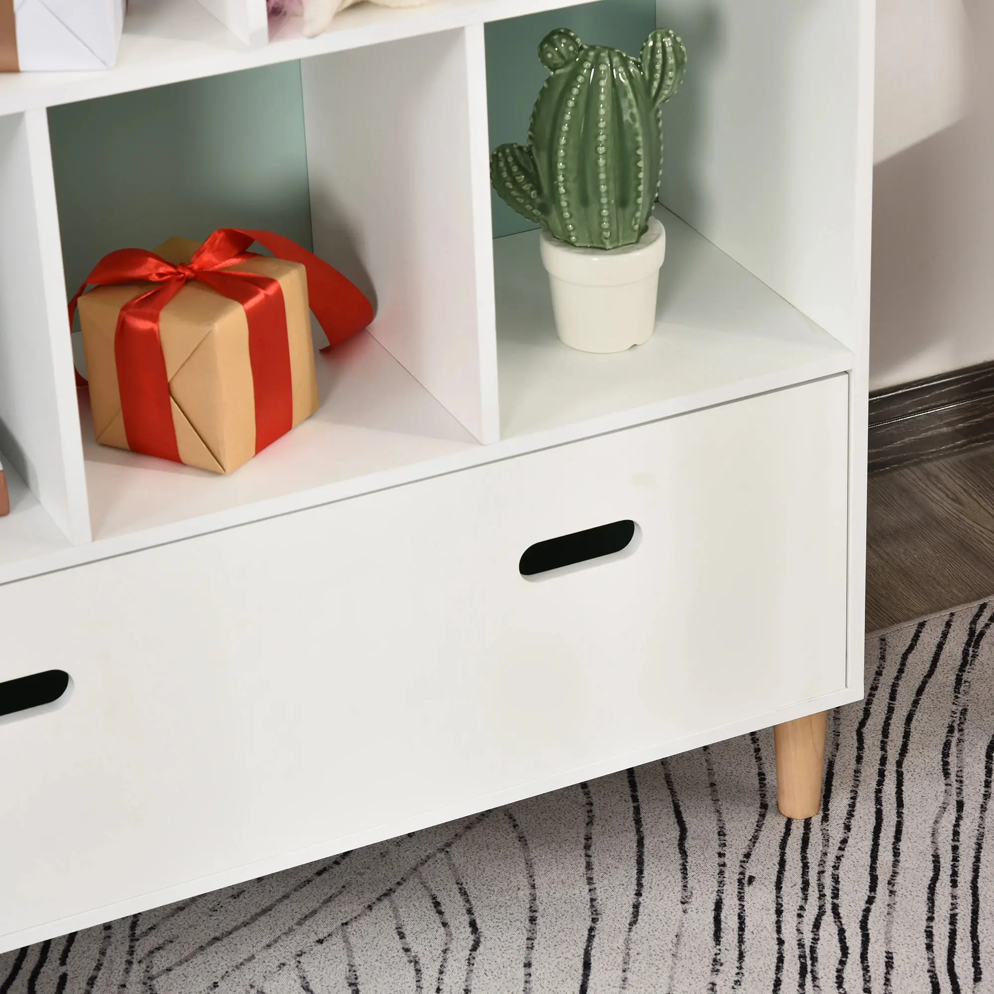 Стеллаж для игрушек Homcom 311-010 (White) - 9