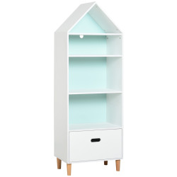 Стеллаж Homcom 311-011 (White/Blue/Pink) Thumb