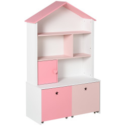 Стеллаж Homcom 311-012 (Pink/White) Thumb