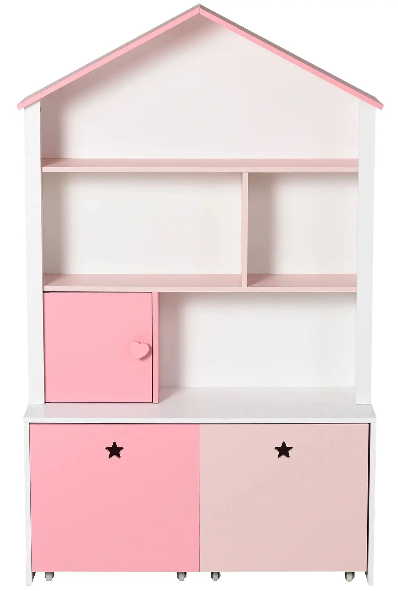 Стеллаж Homcom 311-012 (Pink/White) - 3