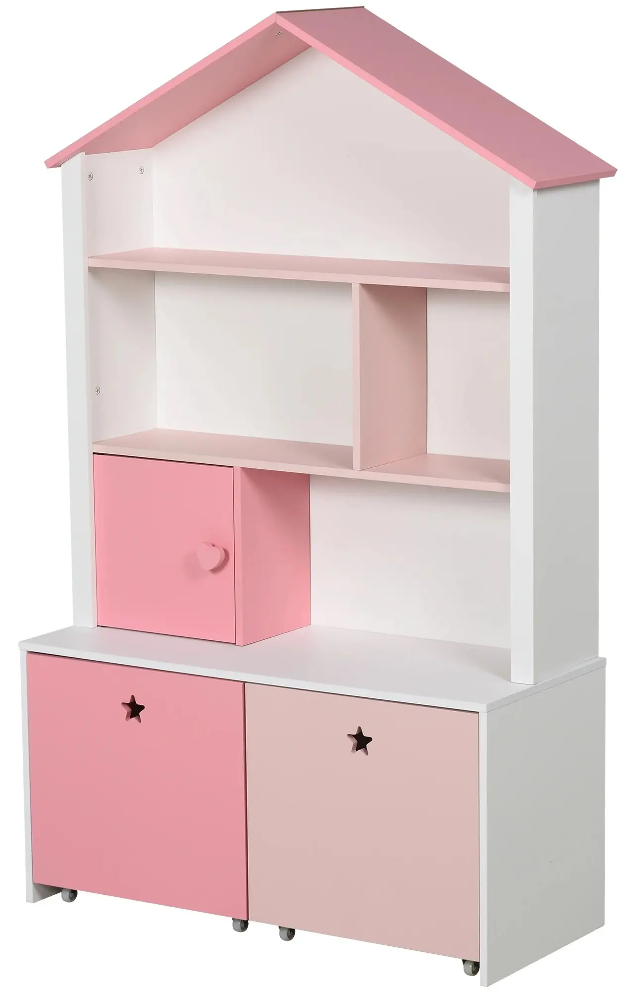 Стеллаж Homcom 311-012 (Pink/White) - 4