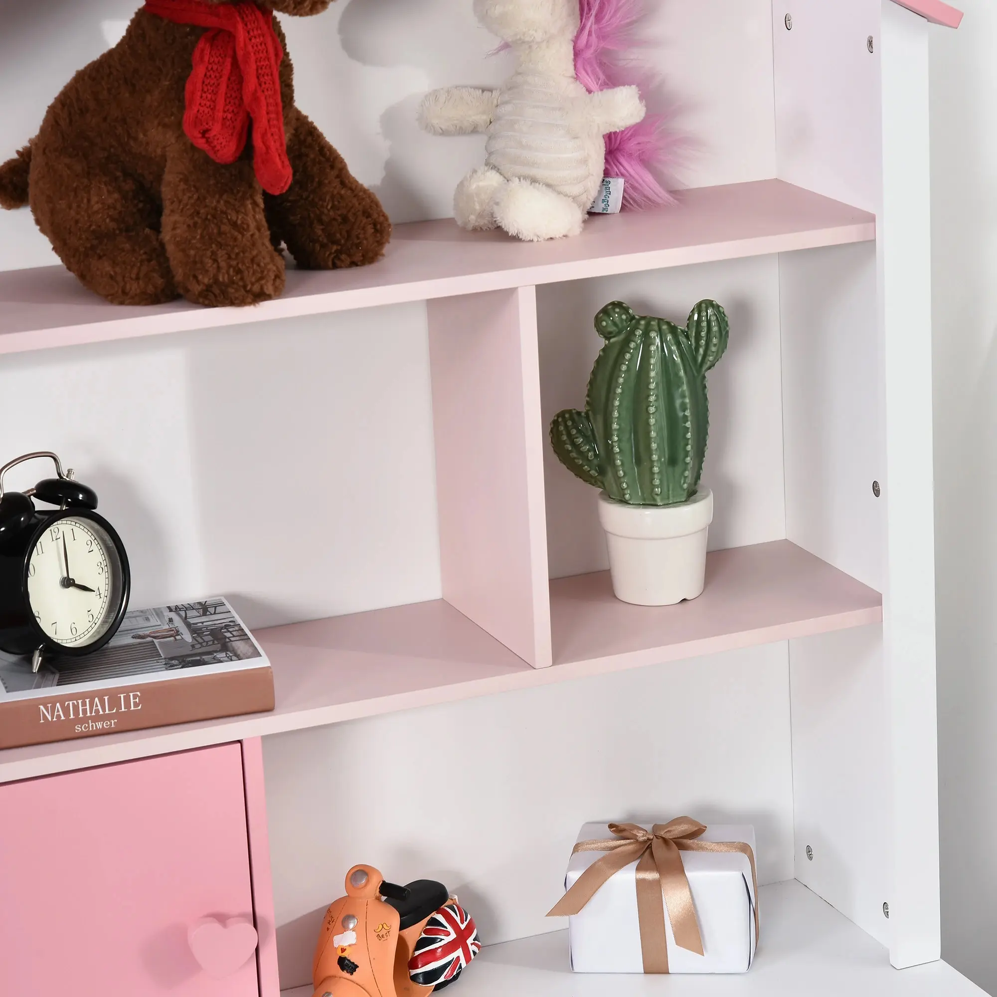 Стеллаж Homcom 311-012 (Pink/White) - 9