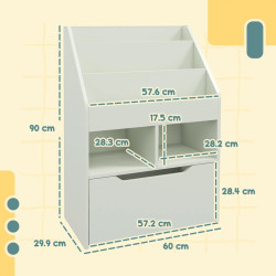 Etajera Homcom 311-048V80GN (Light Green) Thumb