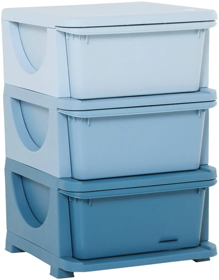 Tumba-organizator de jucarii Homcom 311-023BU (Blue)
