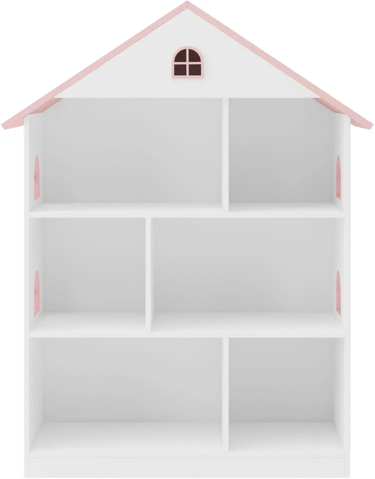 Стеллаж Tempo Kondela Maison Typ 1 (White/Pink) - 2