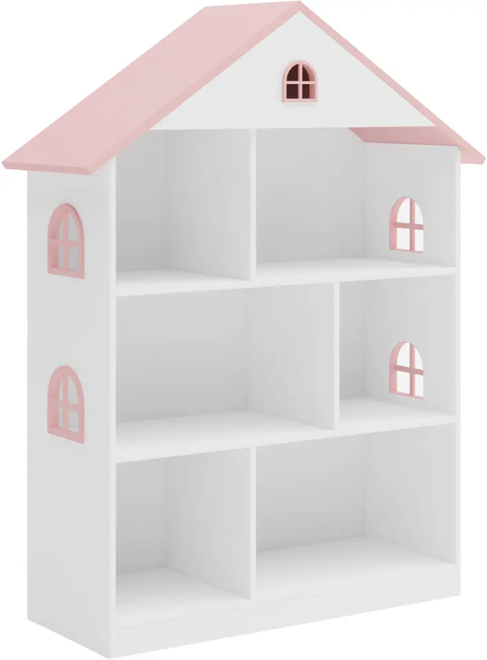 Стеллаж Tempo Kondela Maison Typ 1 (White/Pink) - 3